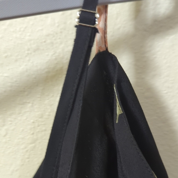 NWT REFORMATION Pink floral black mini Cocktail party Beach sundress size 8 - Picture 7 of 11